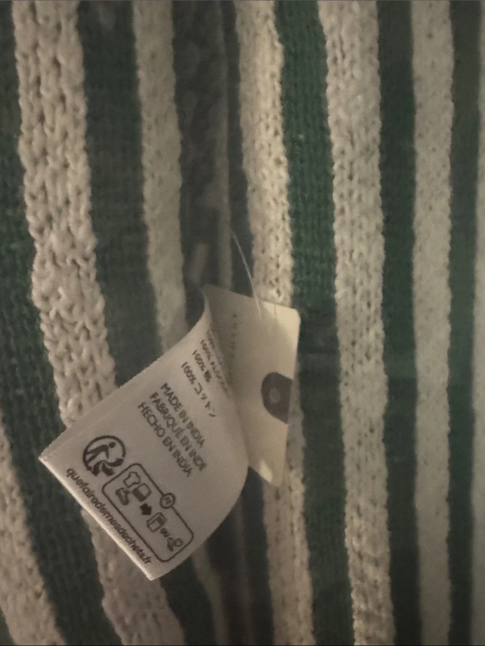 Anthropologie sonnie icon lemon Striped Throw